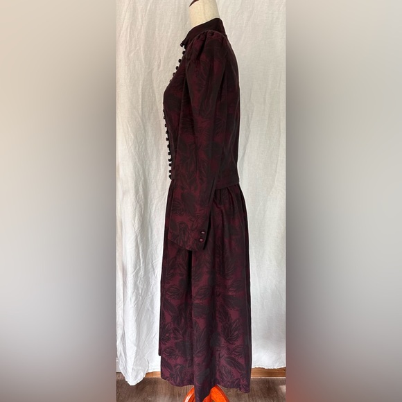 1980’s Kathryn Conover Victorian/Prairie Style 2 Piece SkirtSZ 12/Blouse SZ 8 - Picture 4 of 16